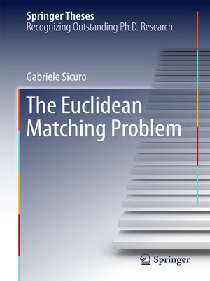 cover image of The Euclidean Matching Problem